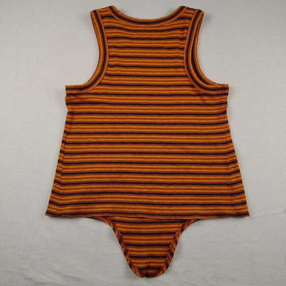 Madewell Audio Knot-Front Tank Top in Stripe Womens sz Small - Picture 5 of 11